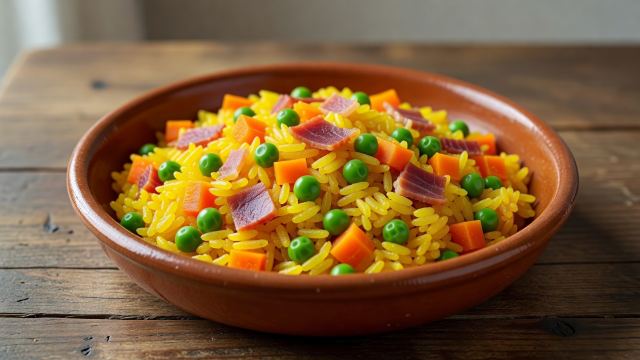 Arroz valenciano de verduras