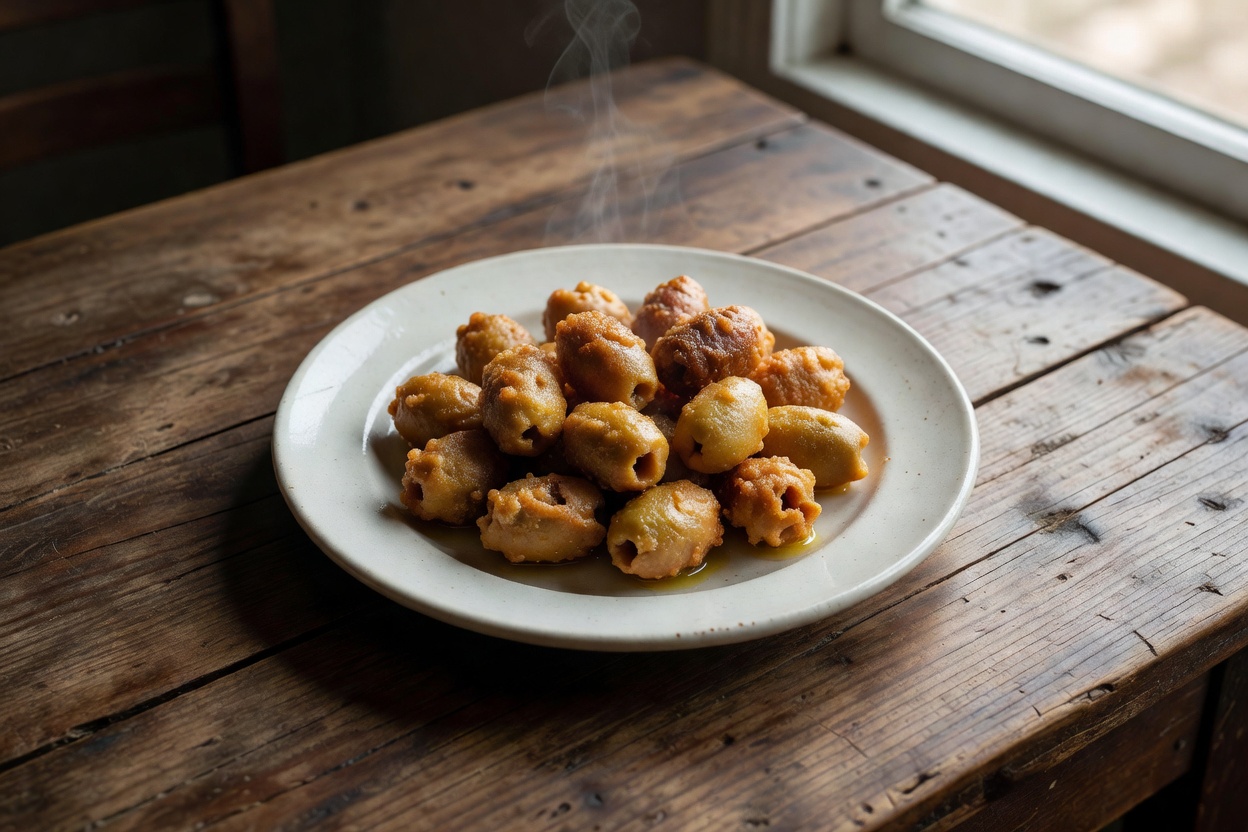 Aceitunas fritas