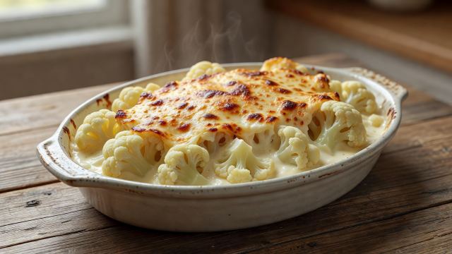Coliflor Bechamel