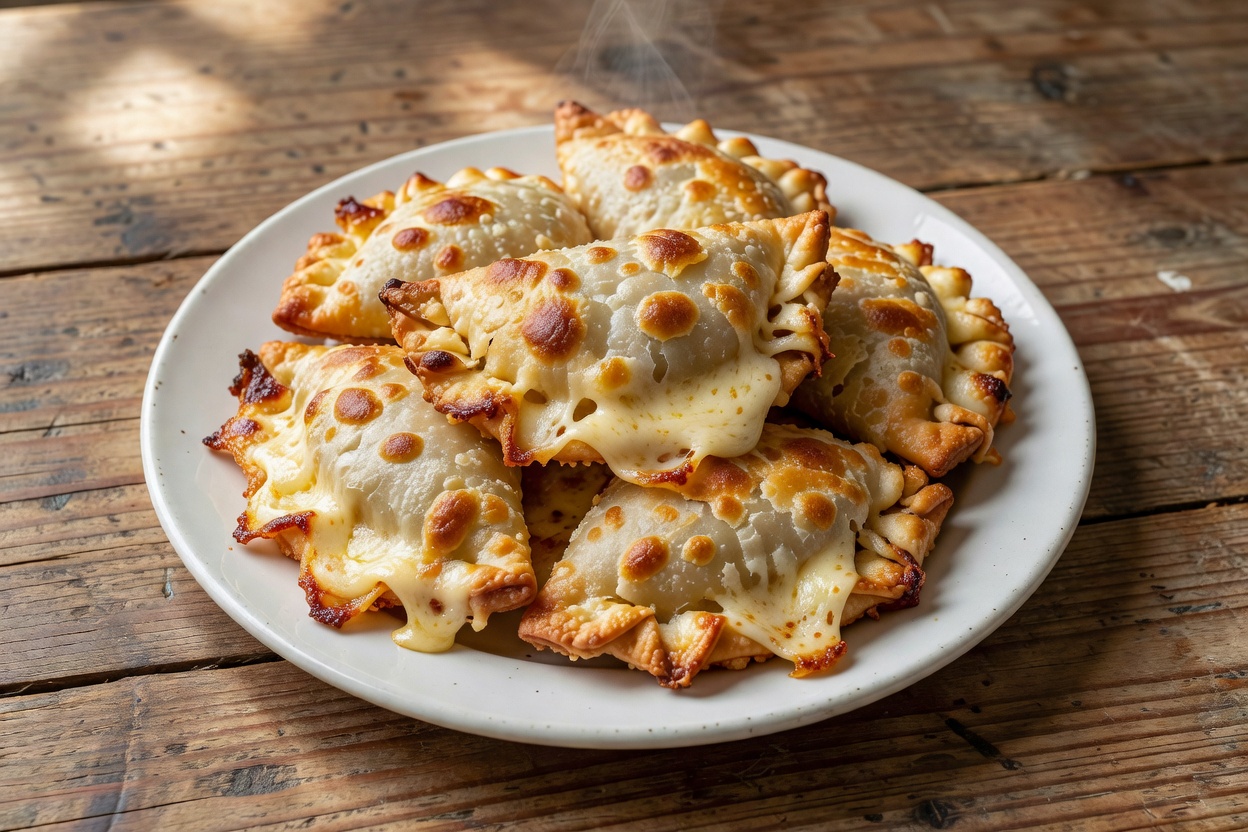 Dobladitas extra crujientes con queso
