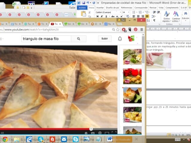 Empanadas de Manzana en masa Philo