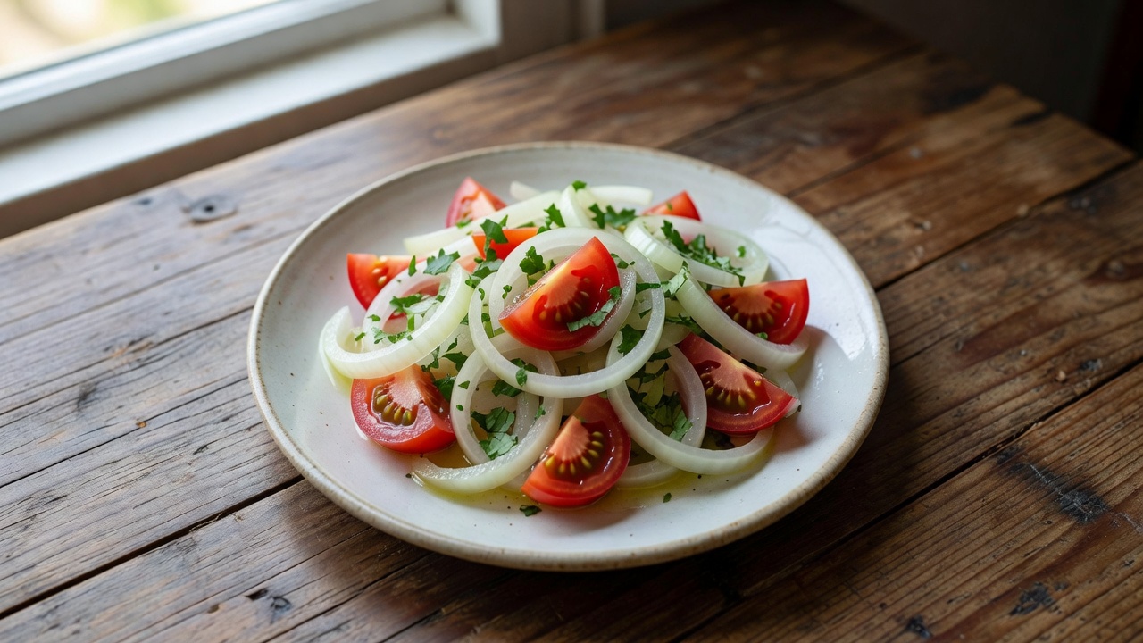 Ensalada chilena keto