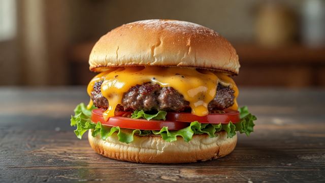 Hamburguesa Casera