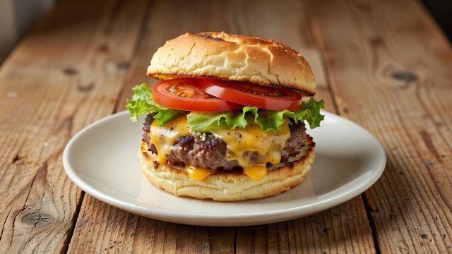 Hamburguesa en pan