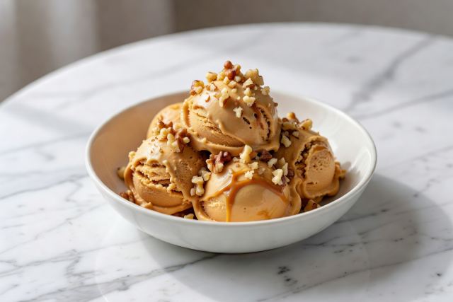 Helado de manjar