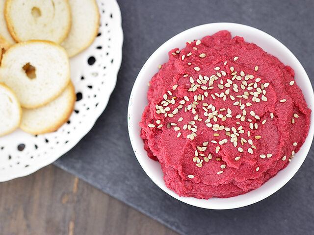 Hummus de Remolacha