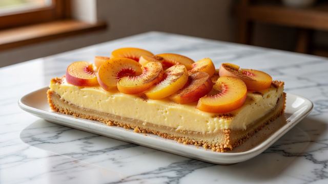 Kuchen de Durazno (Postre)