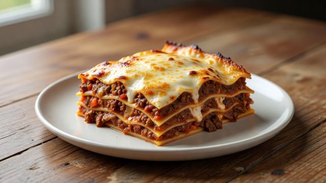 Lasaña Boloñesa