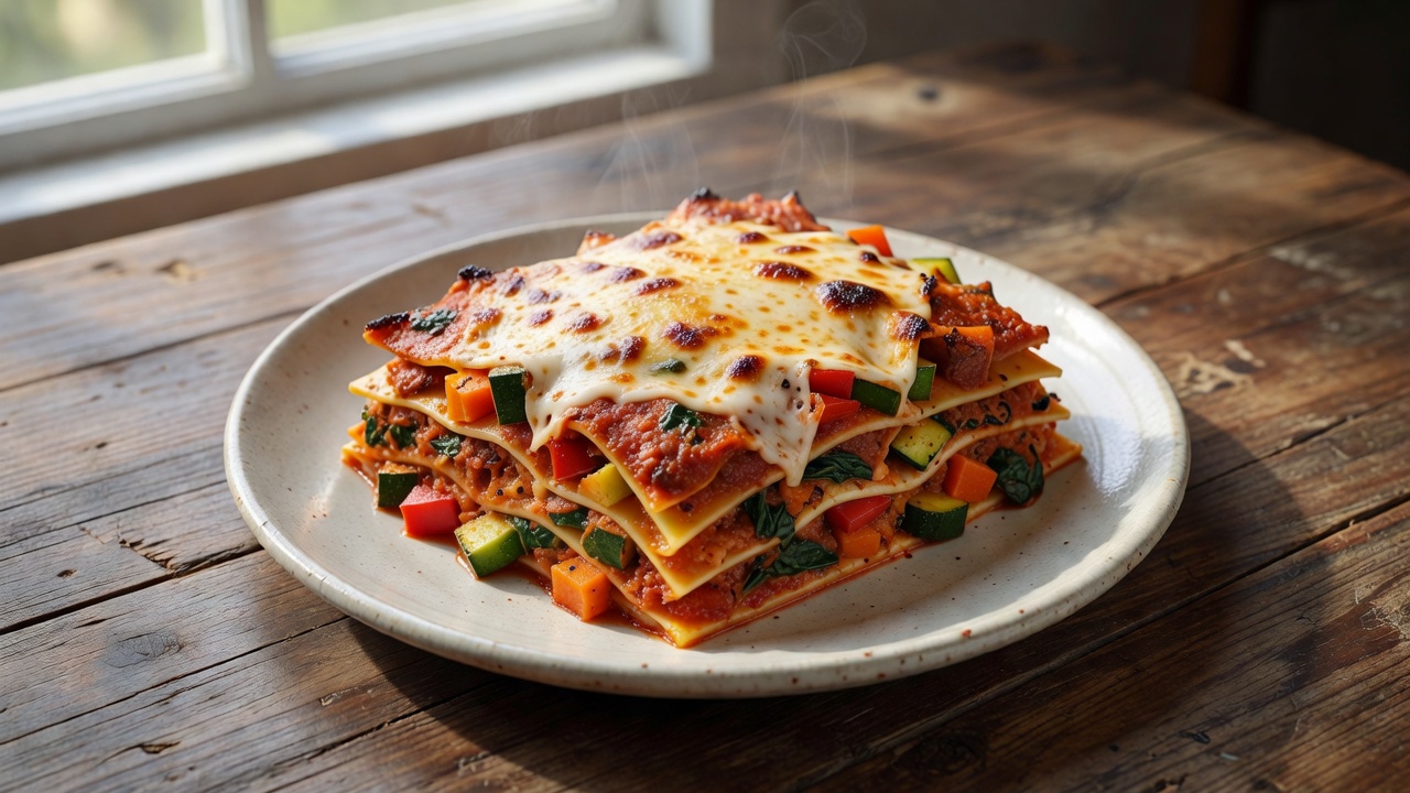 Lasaña de verduras
