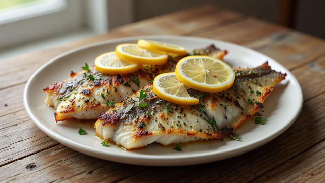 Merluza Filete Asada al Horno (Plato principal- Casino)