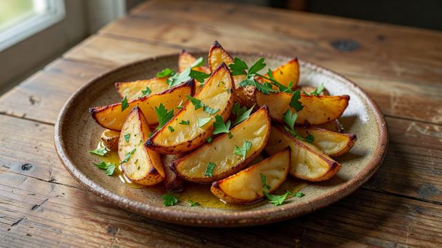 Papas doradas al sartén