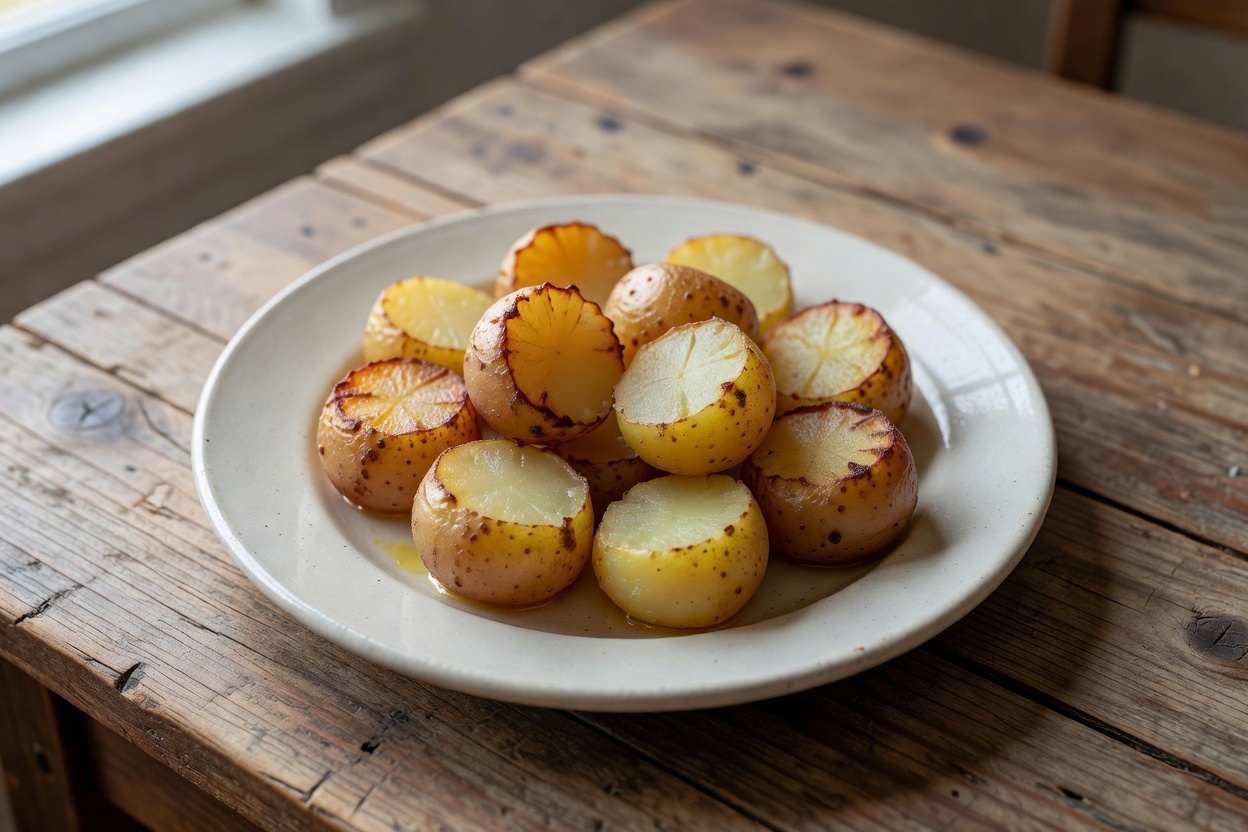 Papas torneadas cocotte