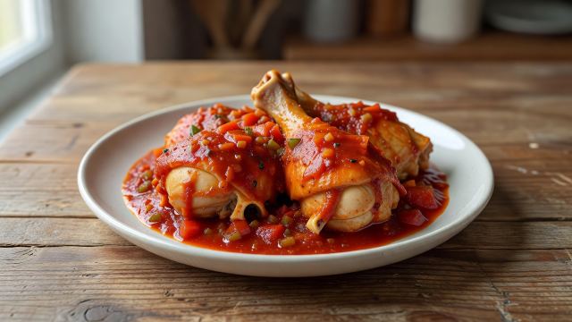 Pollo al jugo