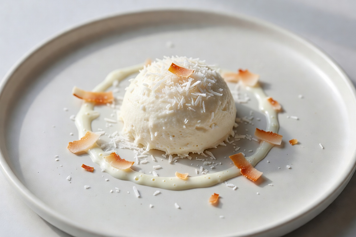 Postre de coco