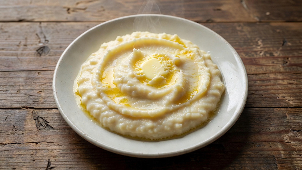 Puré de coliflor con mantequilla