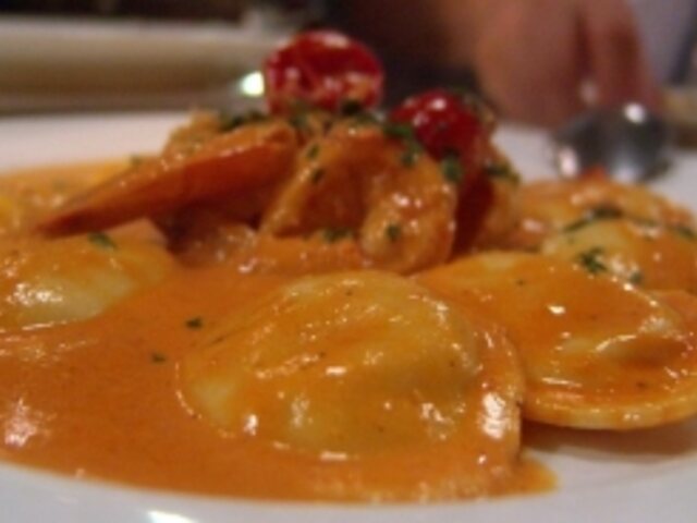 Ravioles Rellenos de Calabaza y