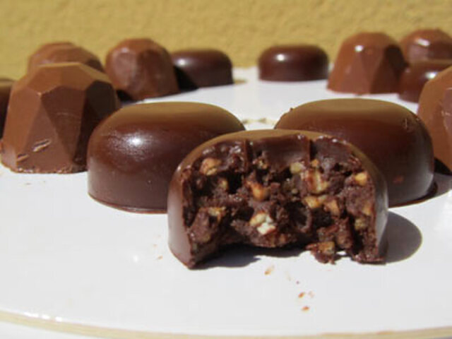 Praliné de almendras y nueces