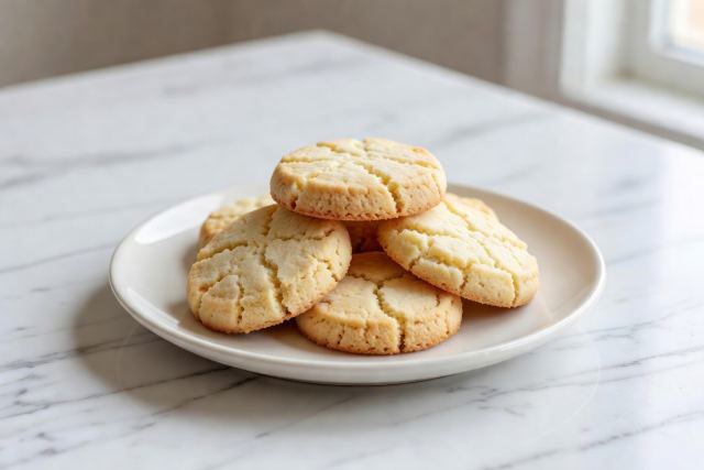 Short bread ( galletas de mantequ