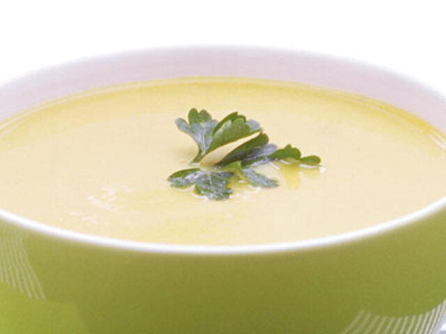 Sopa Fría de Zanahoria y Coliflor