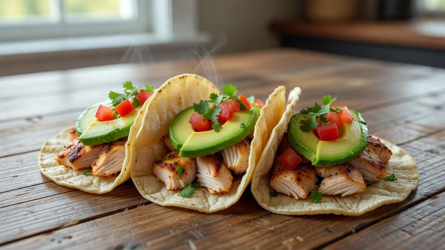 Tacos de pollo