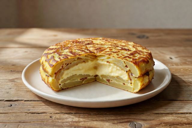Tortilla española de papas