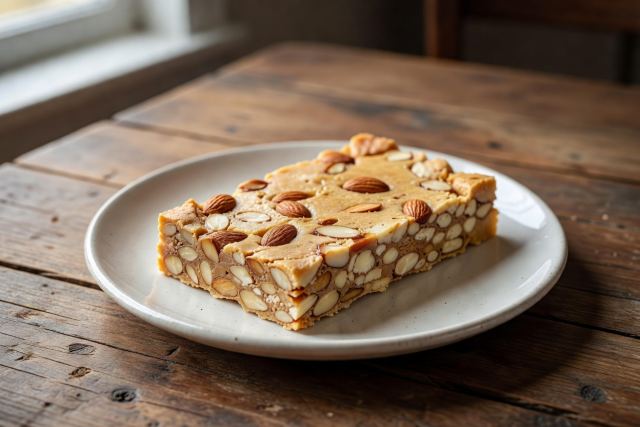 Turrón casero