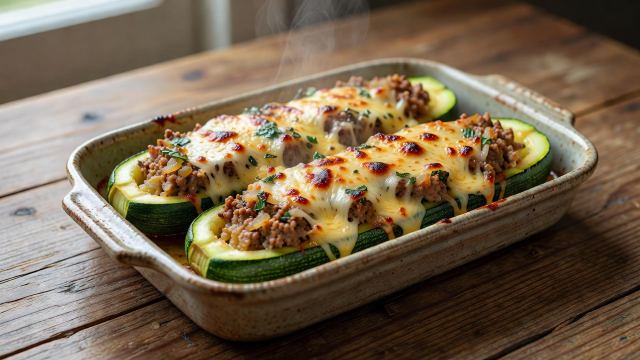 Zapallo italiano Relleno